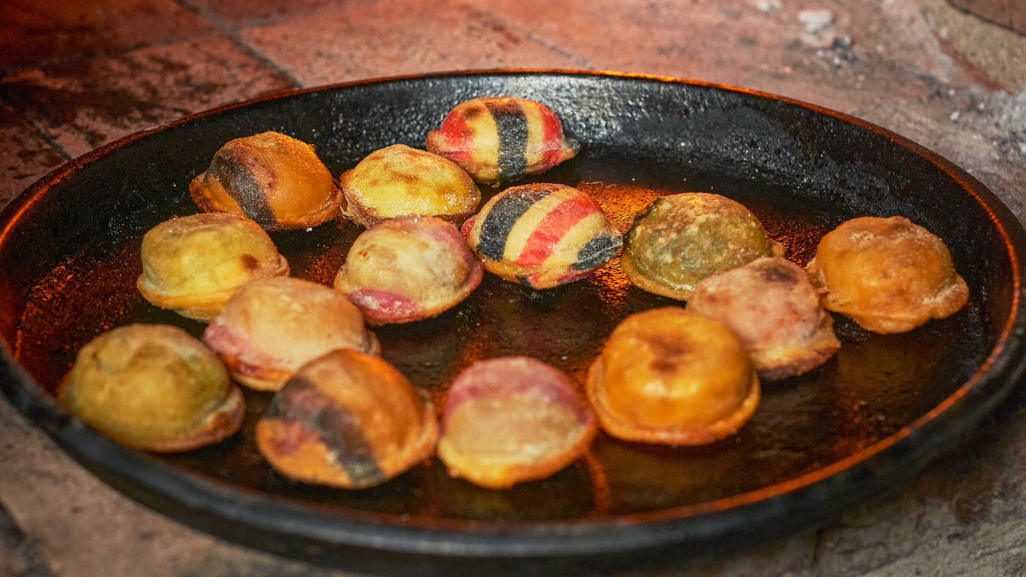 Sorrentinos al horno de barro