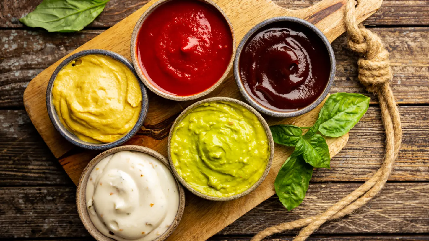 Salsas y quesos