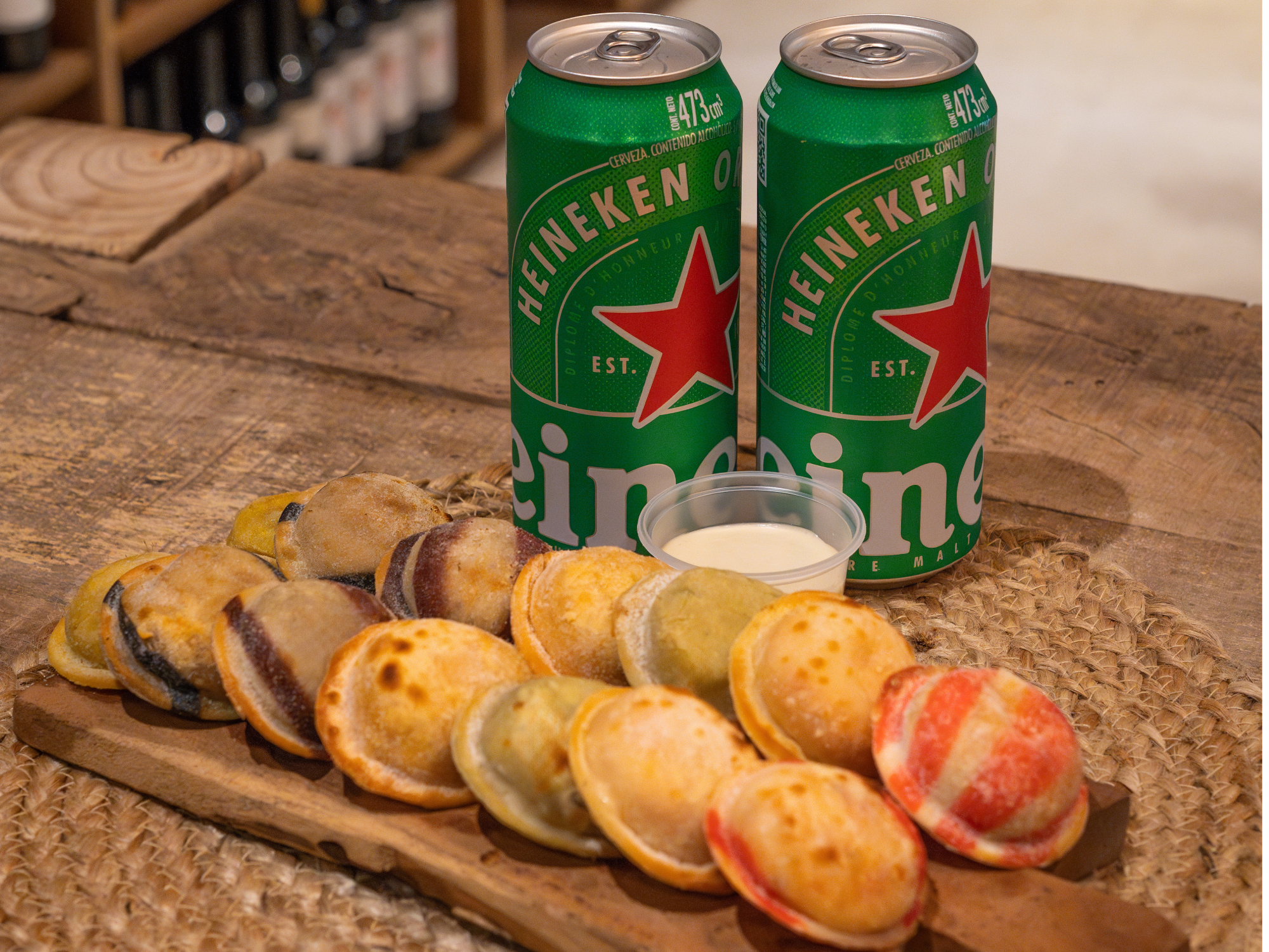 Mix Luco Horneado + 2 Cervezas Lata