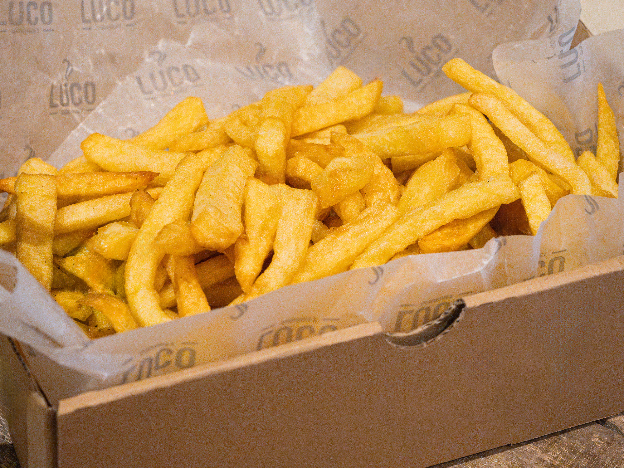 Papas fritas cocinadas 200gr