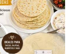 Tapa de tacos , paquete de 12 unidades