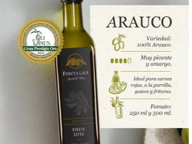 Aceite de oliva  Fontalba 250ml