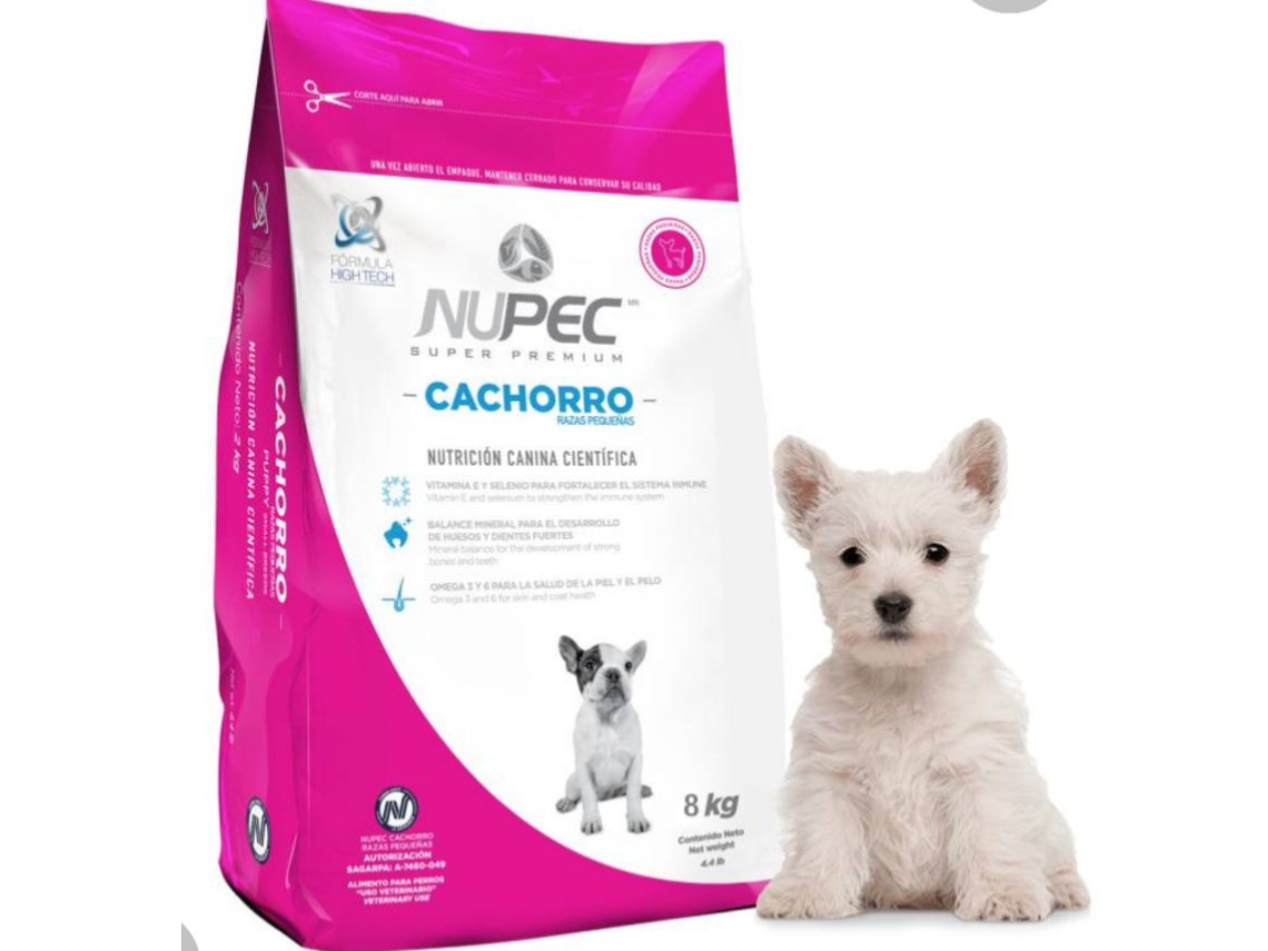 NUPEC Cachorro Razas Pequeñas