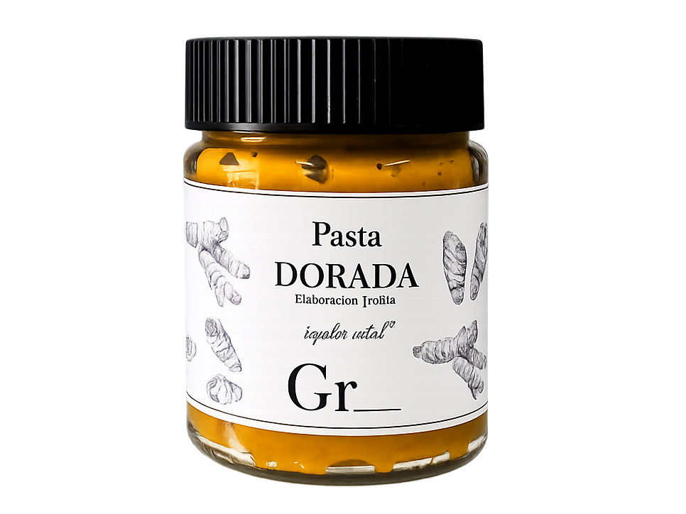 Pasta dorada "Golden Paste" 180 grs