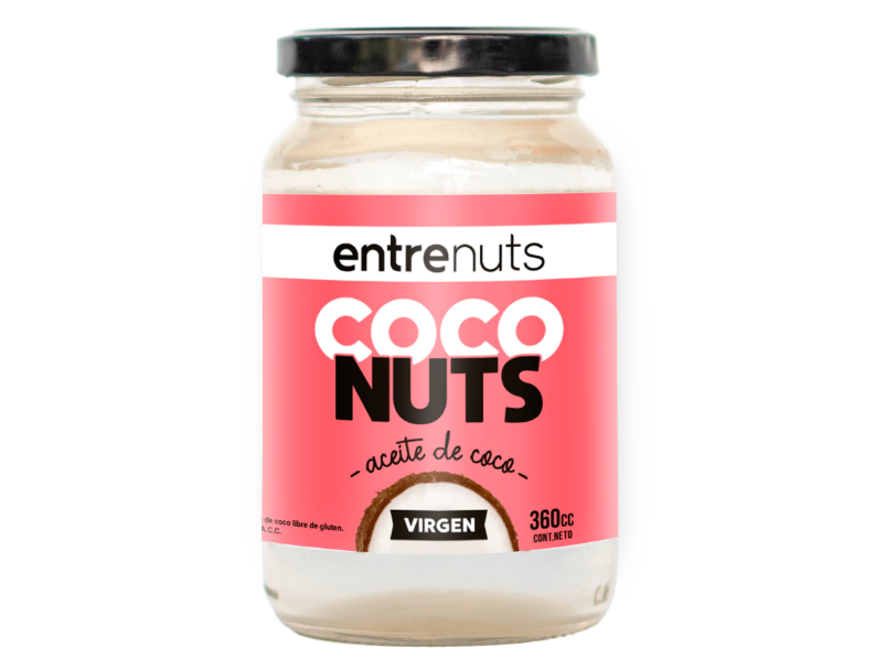 Aceite de coco Virgen ENTRENUTS x360cm3