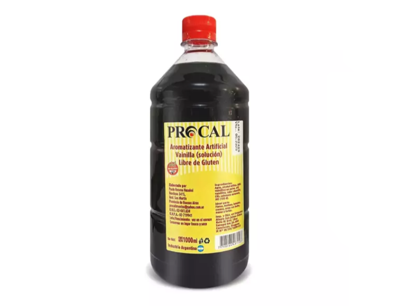 Esencia de vainilla Procal 1 lt.