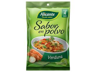 CALDO SABORIZANTE VERDURA