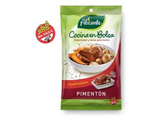 BOLSA PARA COCINAR PIMENTON ALICANTE