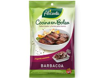 BOLSA PARA COCINAR BARBACOA ALICANTE