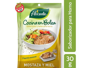 BOLSA PARA COCINAR MOZTAZA Y MIEL ALICANTE