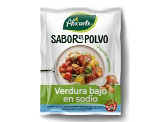 CALDO SABORIZANTE VERDURA BAJO EN SODIO