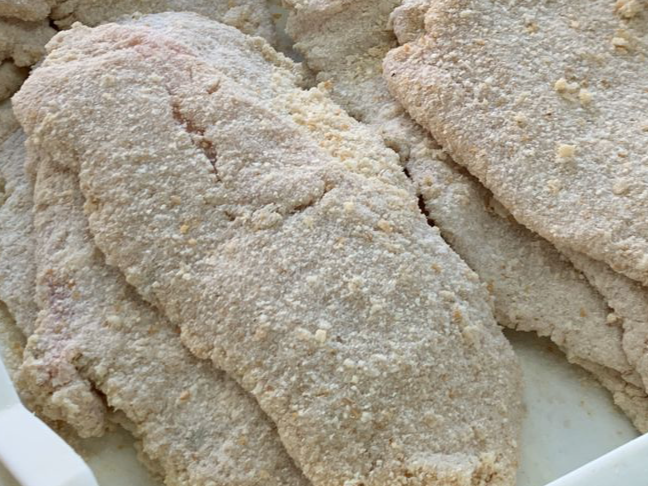 Milanesa de muslo x kg!