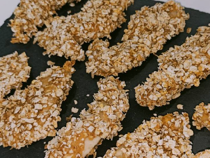 muslitos rebozados en avena!!