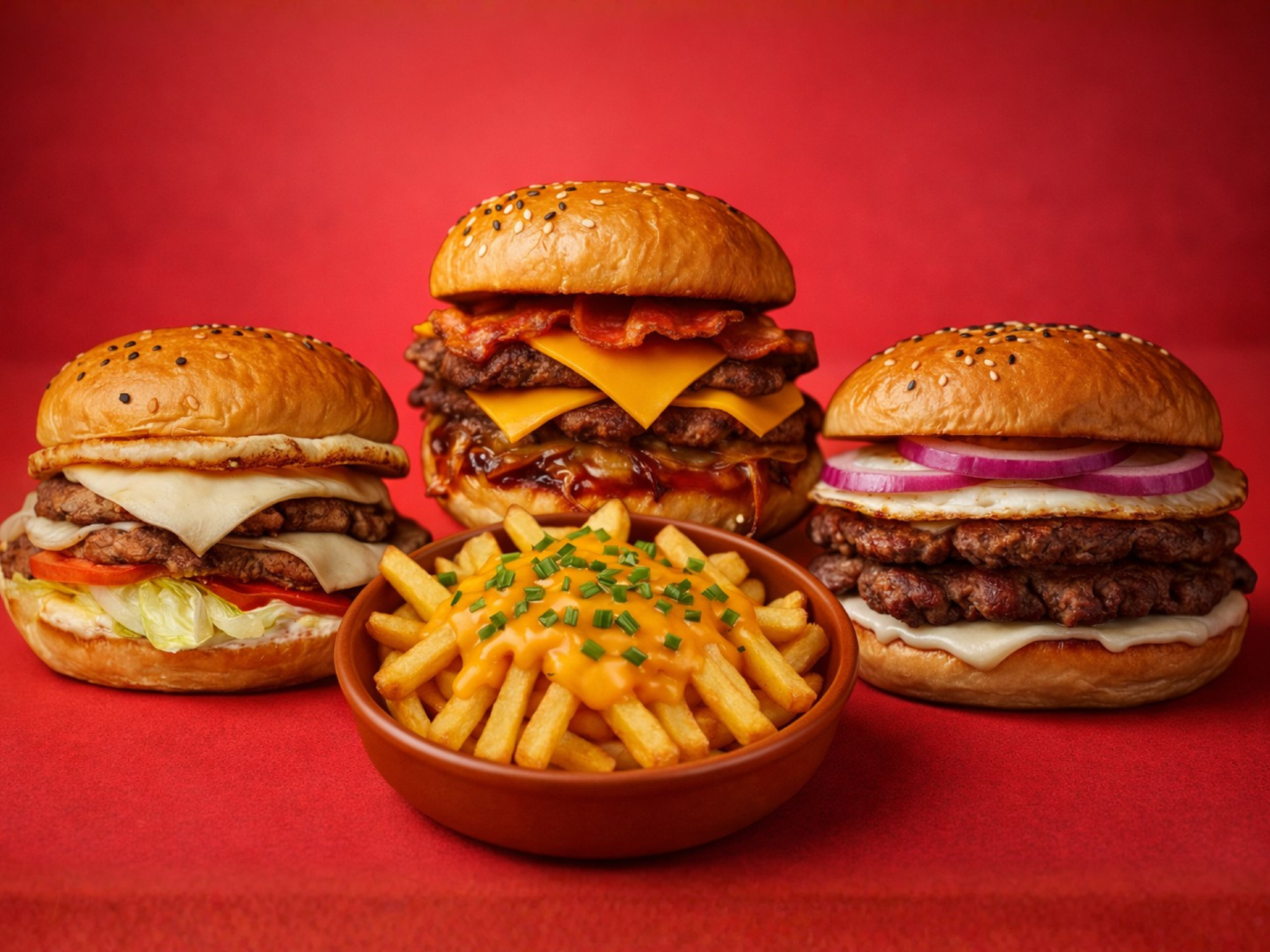 TRIPLETE + PAPAS CHEDDAR