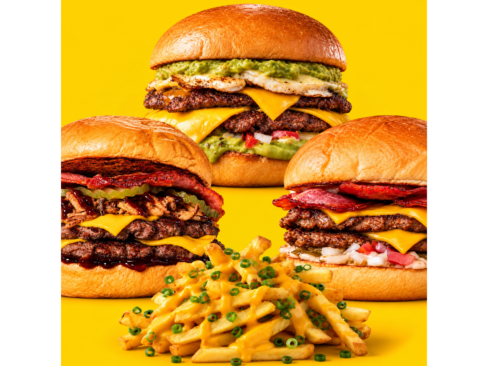 TRIPLETE + PAPAS CHEDDAR