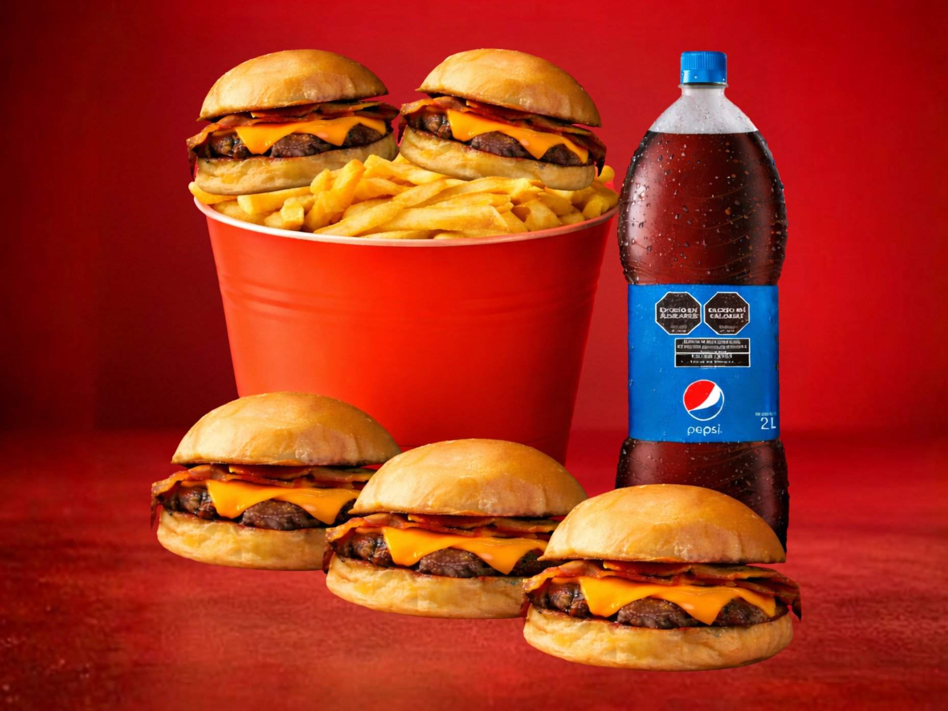 MEGA BALDAZO + Pepsi 2L