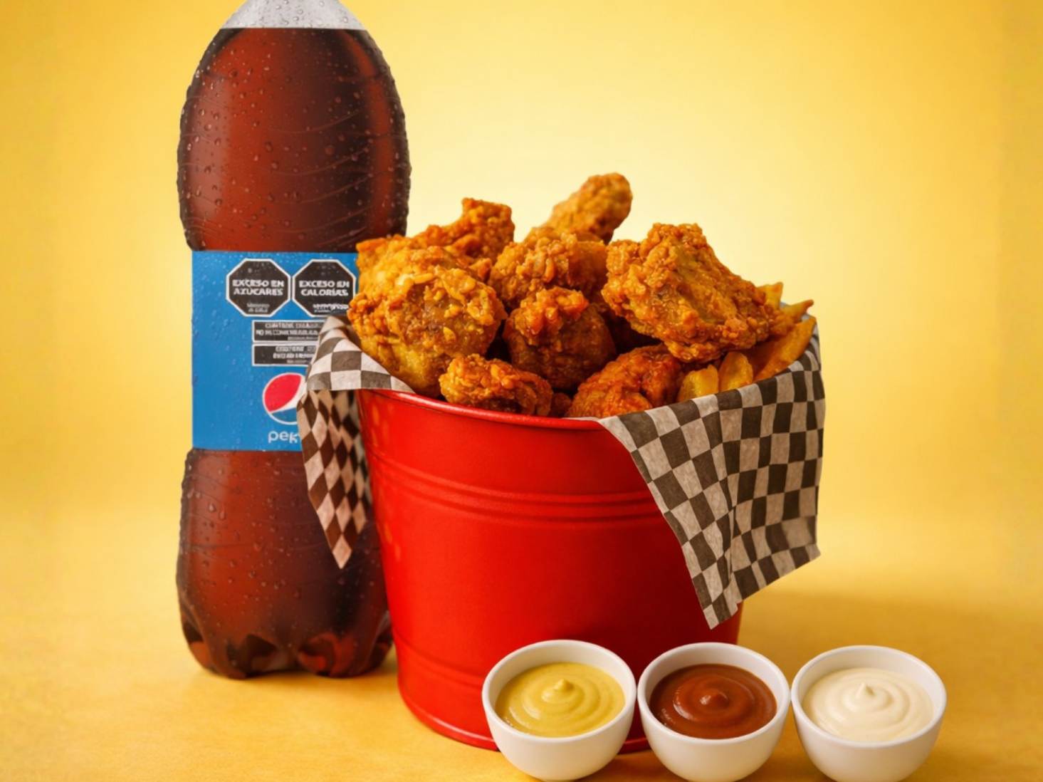 SUPER BOWL + BEBIDA 2L de Apolo Burger