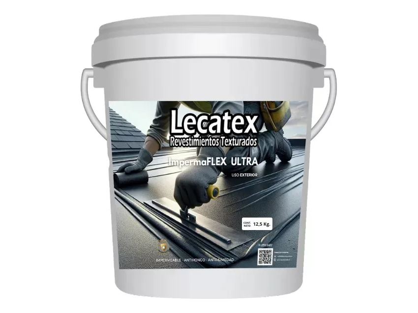 Membrana 100% caucho LECATEX x 12 kg