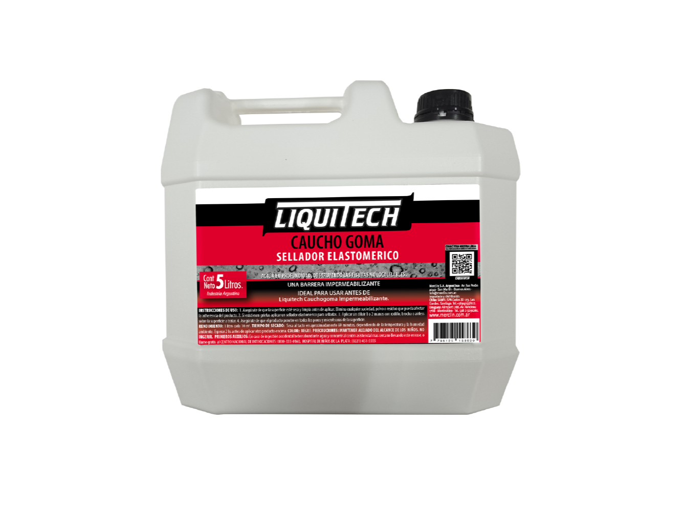 SELLADOR ELASTOMÉRICO LIQUITECH CAUCHOGOMA