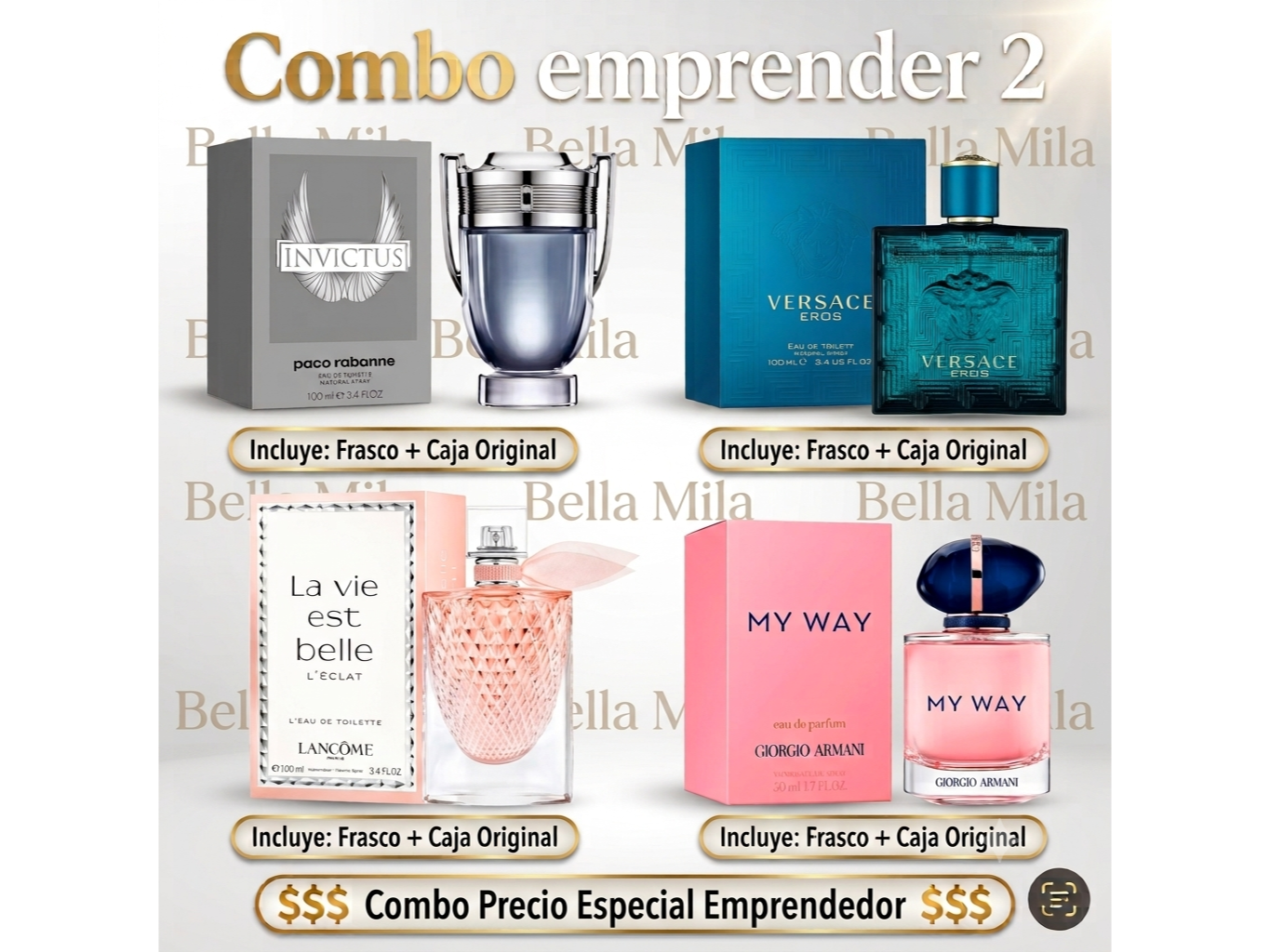Combo 2 100 ML diseñador