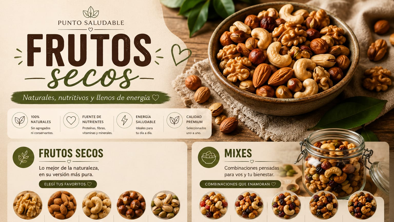 Frutos secos y Mix