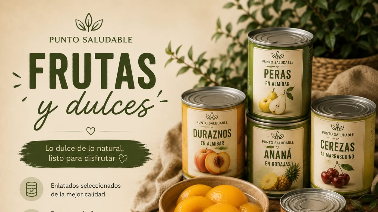 Frutas y dulces