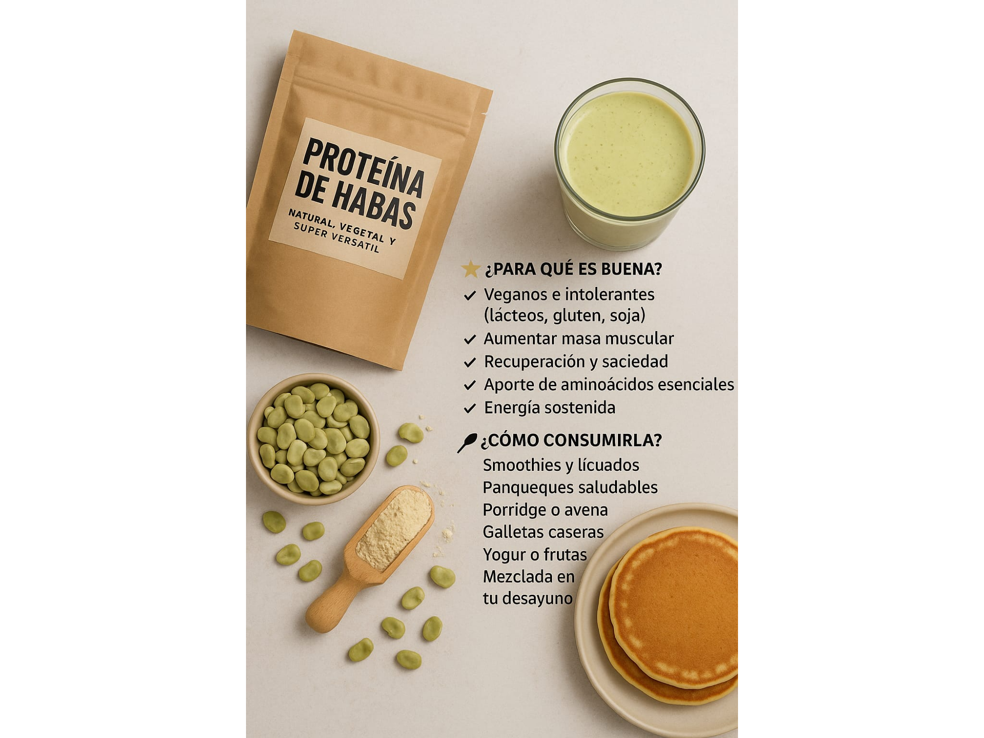 Proteina de Habas 500gr