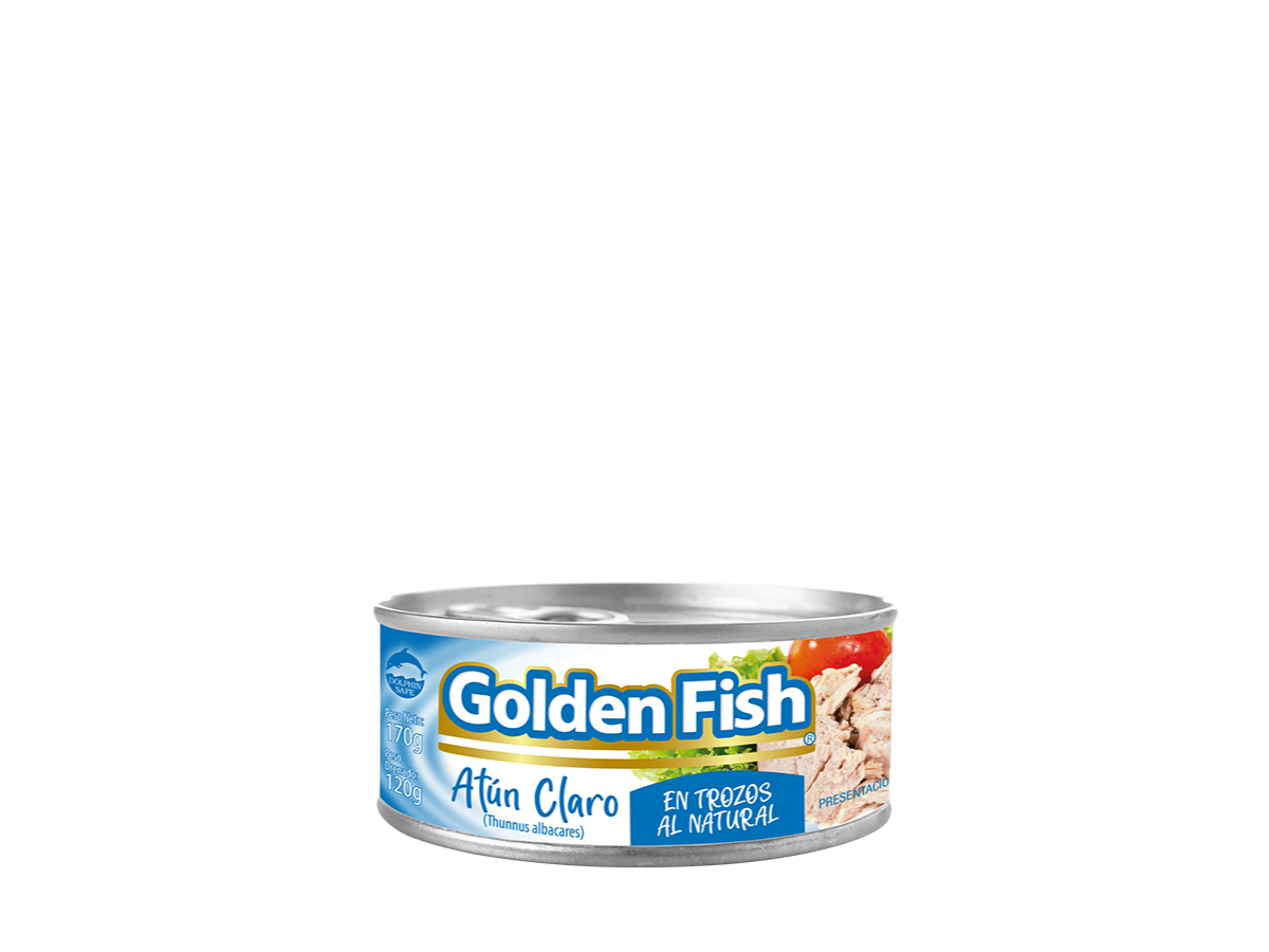 Atun trozos al agua golden fish 170 grs