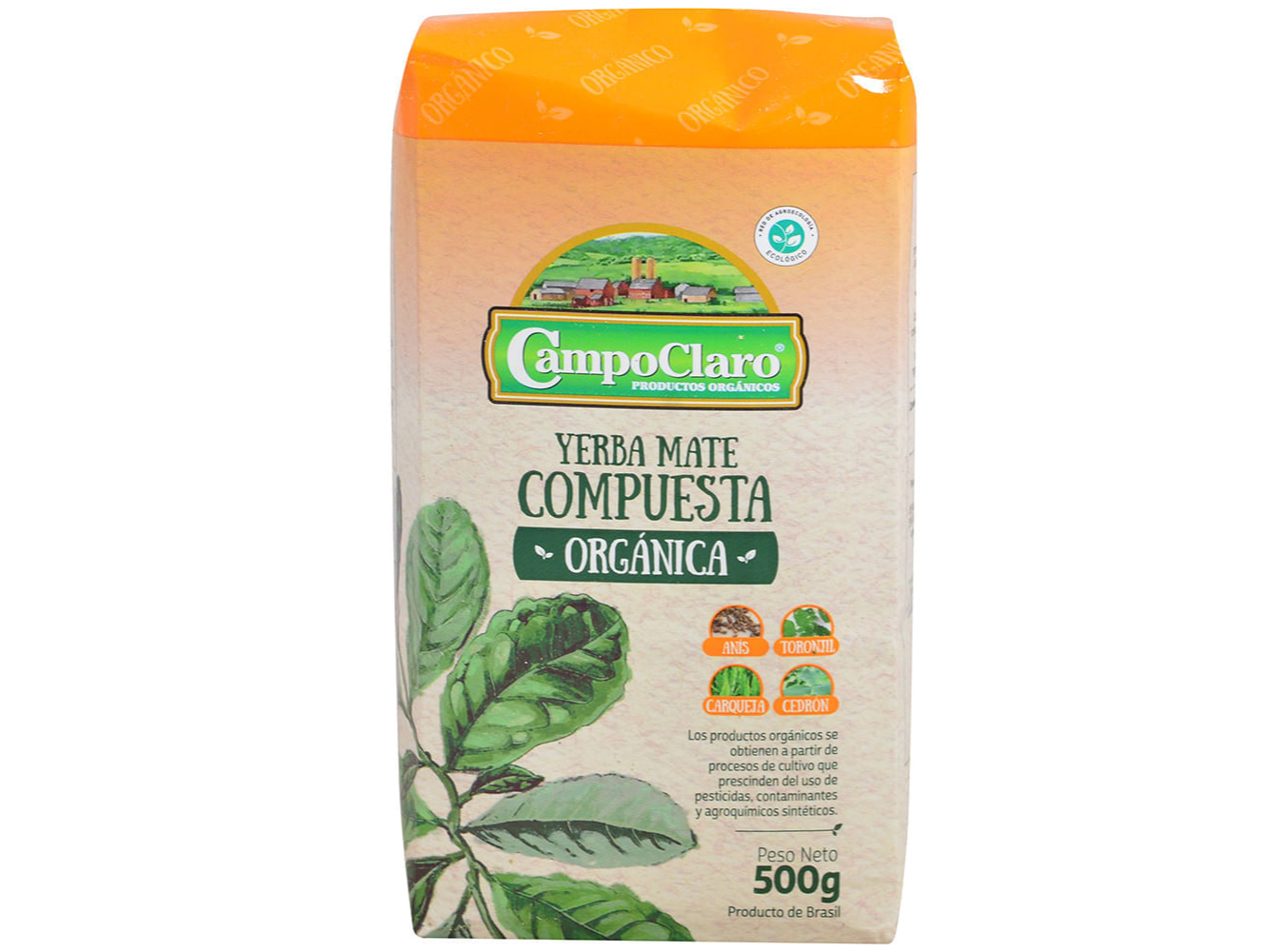 yerba campoclaro organica 500 grs compuesta