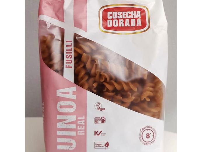 Fusilli de quinoa 250 grs