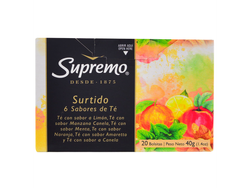 Te supremo surtido por 20