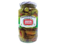 HONGOS EN ESCABECHE FRASCO VIDRIO 580 GRS