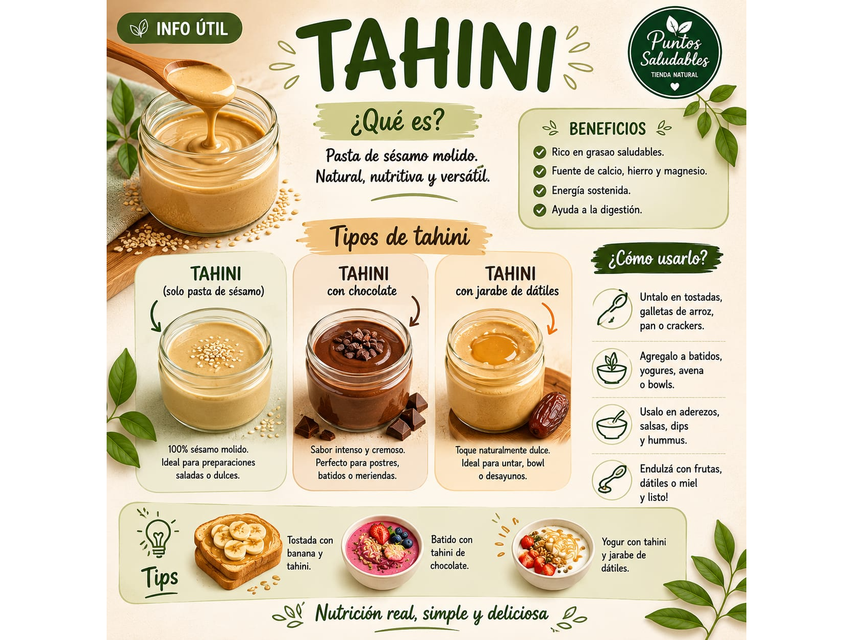 Tahini ¿Que es?