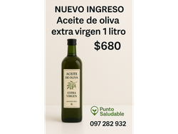 Aceite oliva extra virgen 1 litro