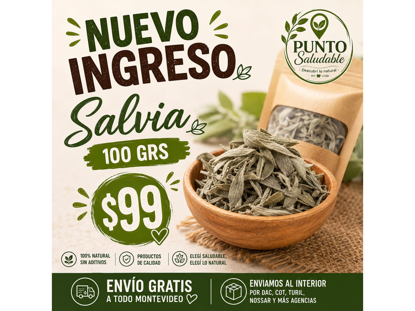 Salvia 100gr