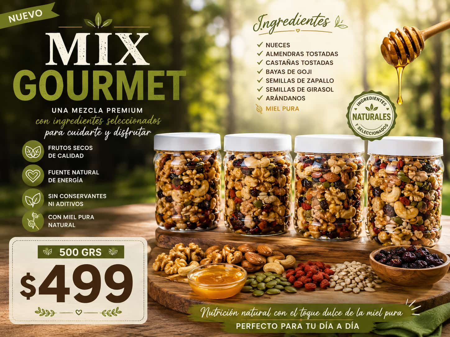 Mix Gourmet 500grs