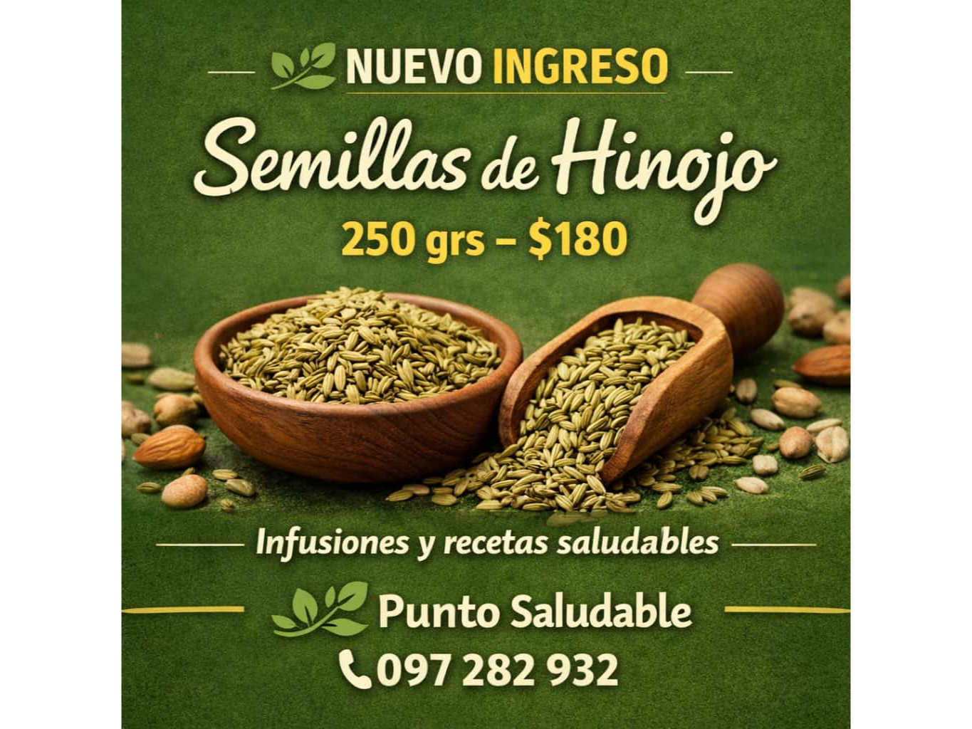 Semillas de hinojo 250gr
