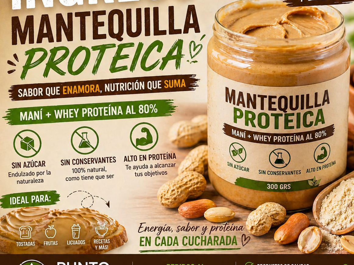 Mantequilla Proteica 350grs