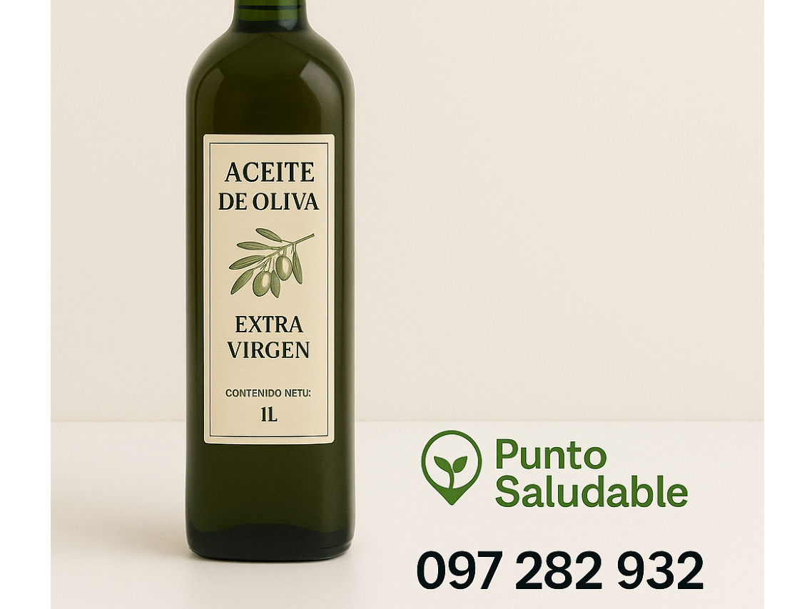 Aceite oliva virgen 1 litro  (Presentacón Plastica)