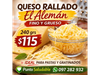 Queso Rallado El Alemán 240gr