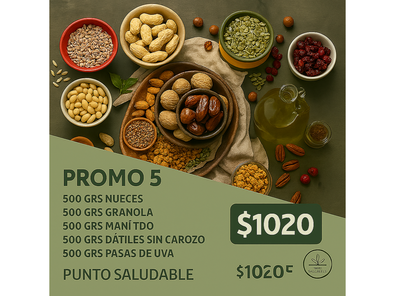 Promocion 5 $1020