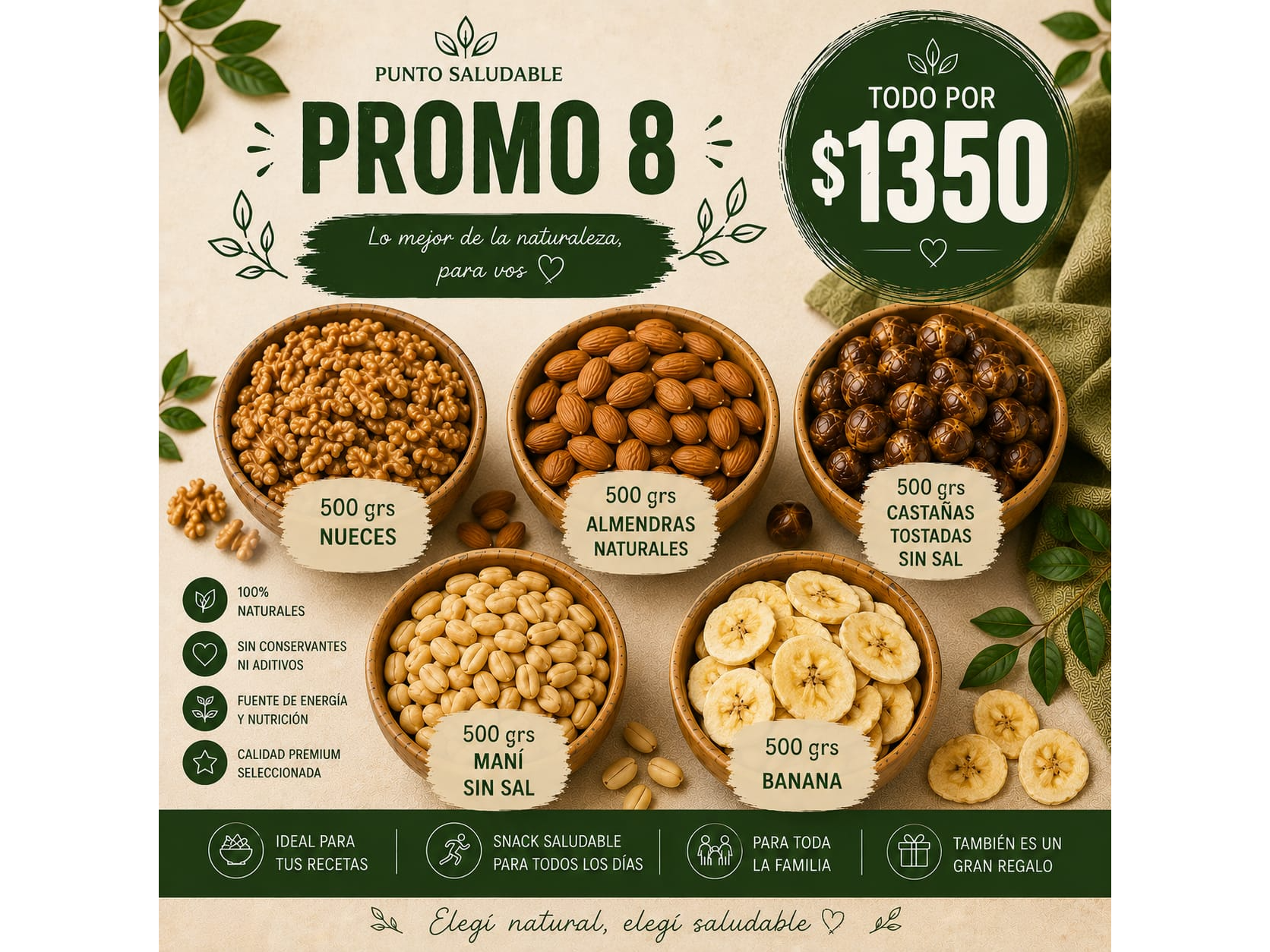 promo 8 $1350