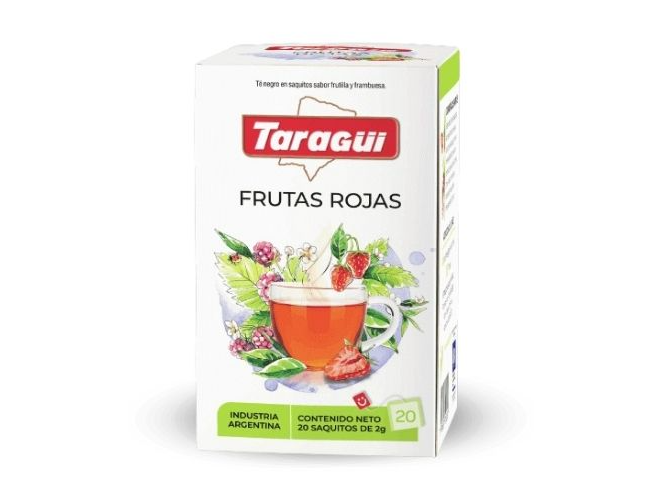Te taragui frutos rojos 20 saquitos