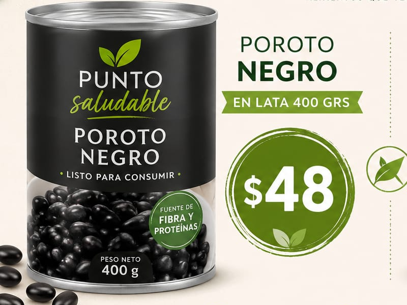 Poroto Negro lata 400gr