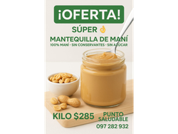 Super Mantequilla de Mani 1kg