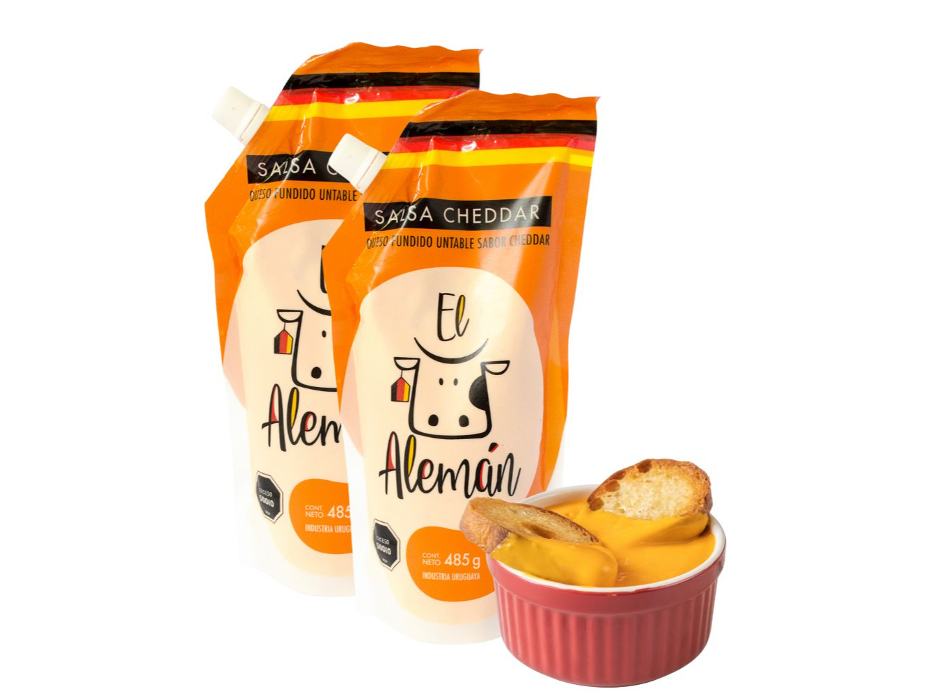 Queso chedar el alemán 485 grs