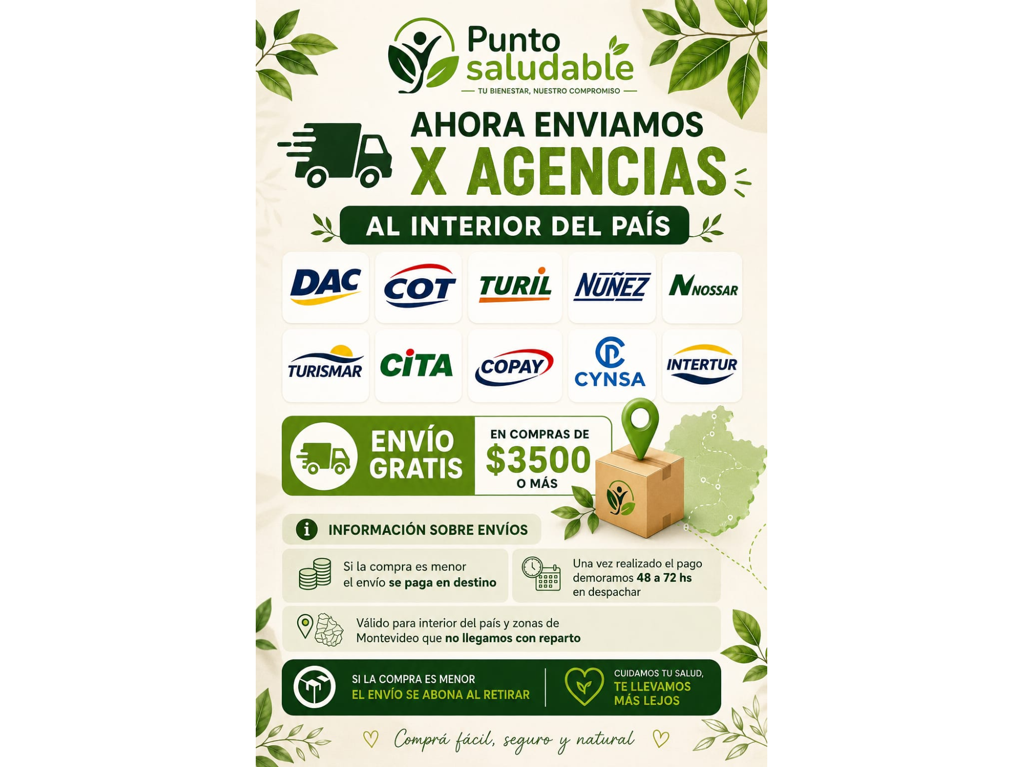 Información de envios
