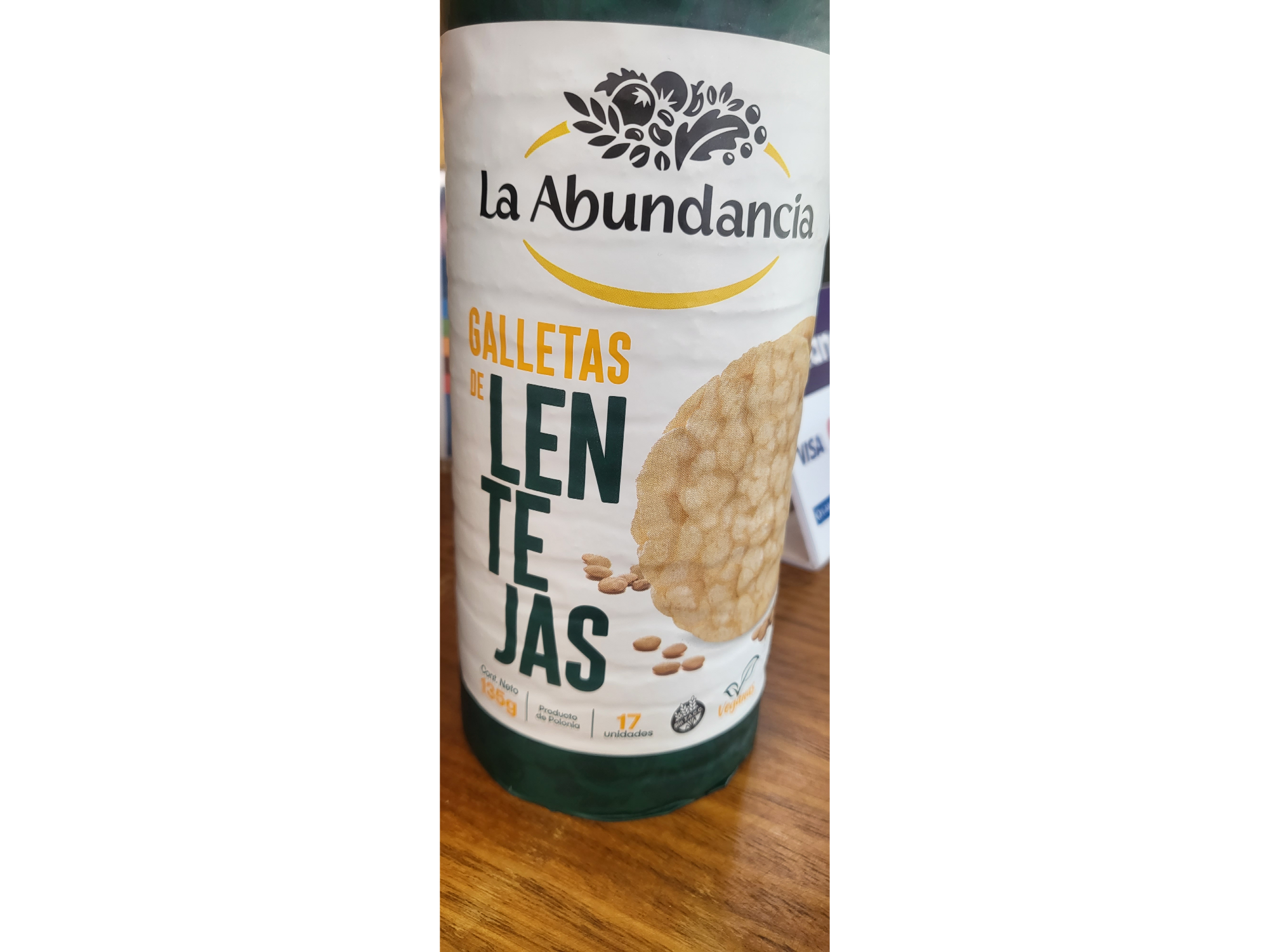Galletas de lentejas la abundancia