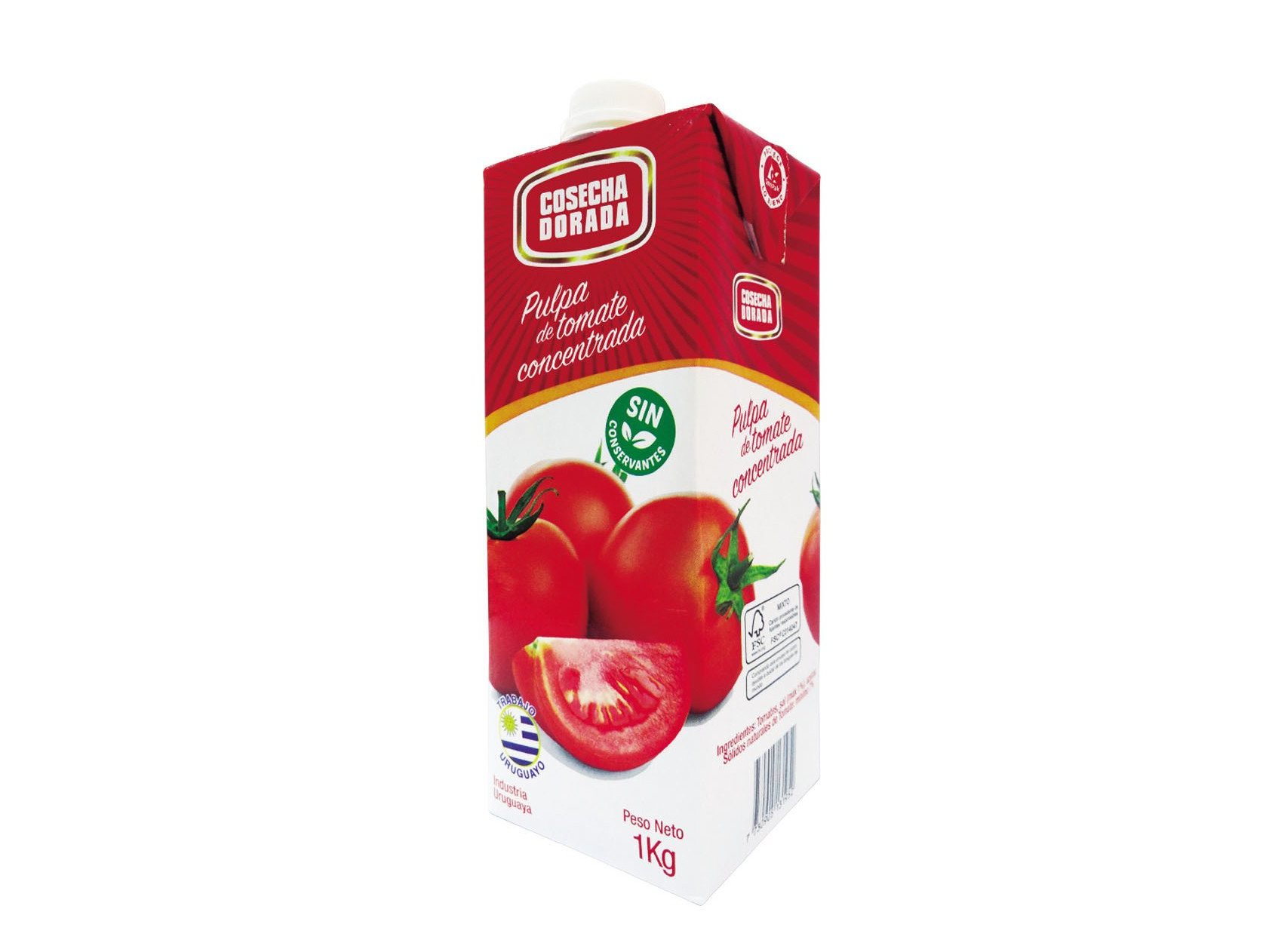 Salsa tomate concentrada cosecha  1 litro