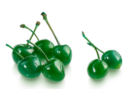 Cerezas verdes  al marrasquino 300 grs
